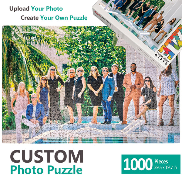 1000 piece custom photo puzzle