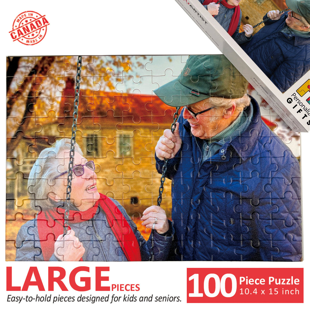 Large Piece Photo Puzzle - Designed for kids, seniors