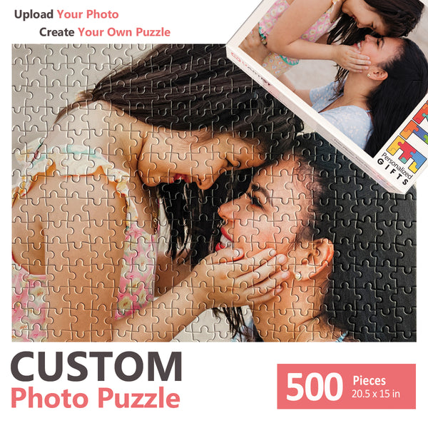 500 piece custom photo puzzle